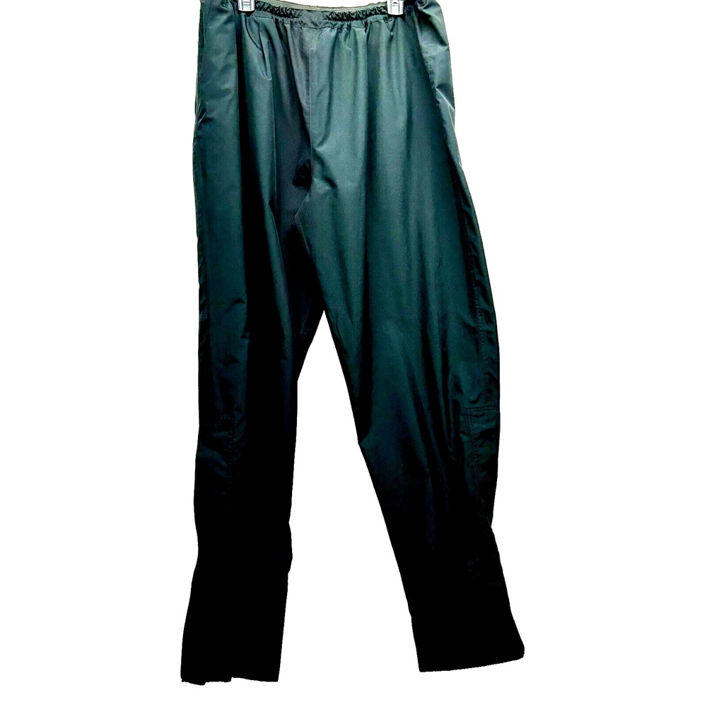 Footjoy Men's XL Black Dry Joys Polyester Windbreaker Golf Rain Pants (C6)
